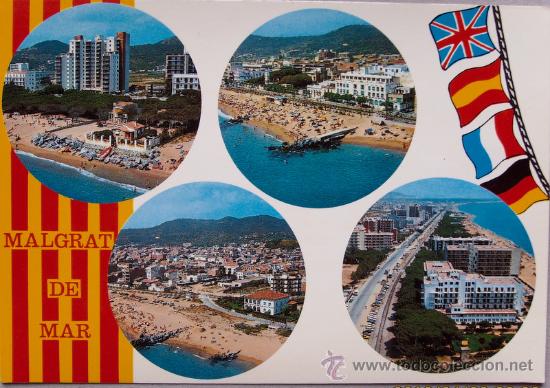 Postales: MALGRAT DE MAR Multivista - Foto 1