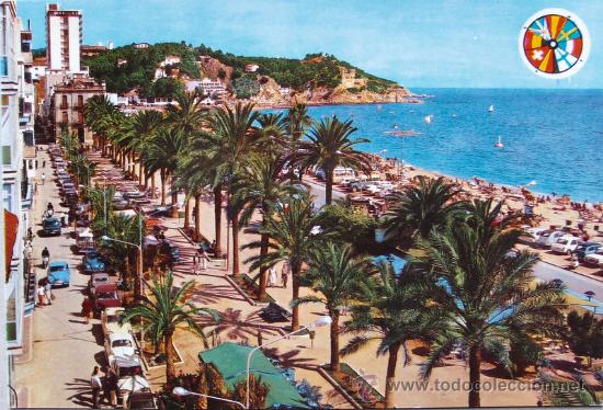 Postales: LLORET DE MAR Vista General Pseo. y Playa - Foto 1