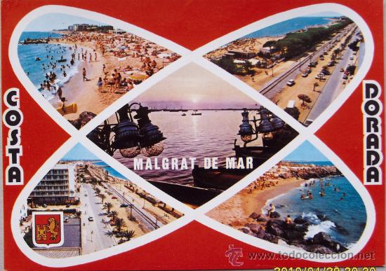 Postales: MALGRAT DE MAR Multivista - Foto 1