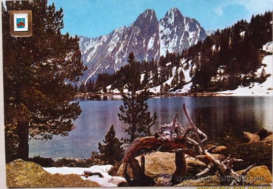Postales: VALL D&acute;ESPOT Estany de S. Maurici