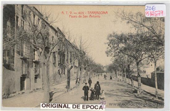 Postkarten: (PS-17579)POSTAL DE TARRAGONA-PASEO DE SAN ANTONIO