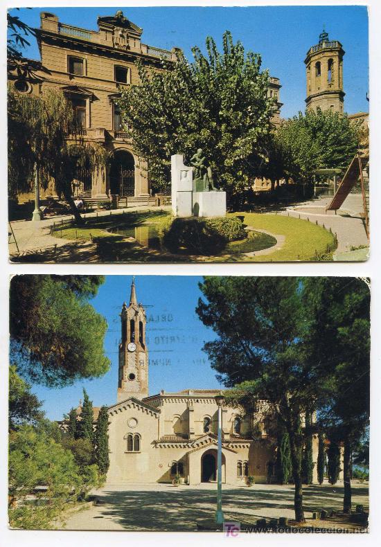 Postales: Sabadell, Barcelona. Dos postales - Foto 1