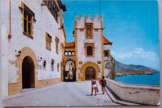 Postales: SITGES Museo Maricel - Foto 1