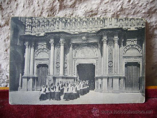 Cartoline: Montserrat - La escolania - L. Roca Serie 3&ordf; N&ordm; 25 - Circulada 1917