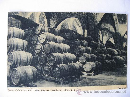 Postales: ANTIGUA POSTAL SIN CIRCULAR,CASA CODORNIU,SAN SADURNI DE NOYA.BODEGA.