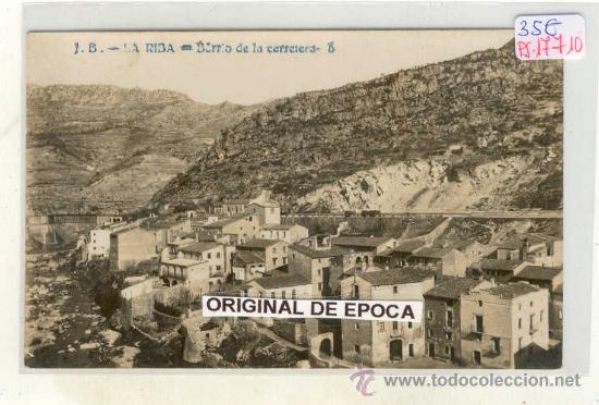 Postcards: (PS-17710)POSTAL FOTOGRAFICA DE LA RIBA-BARRIO DE LA CARRETERA