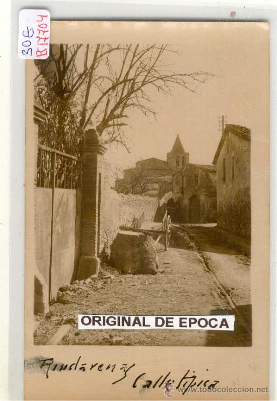 Postkarten: (PS-17704)POSTAL FOTOGRAFICA DE RIUDARENAS-CALLE TIPICA