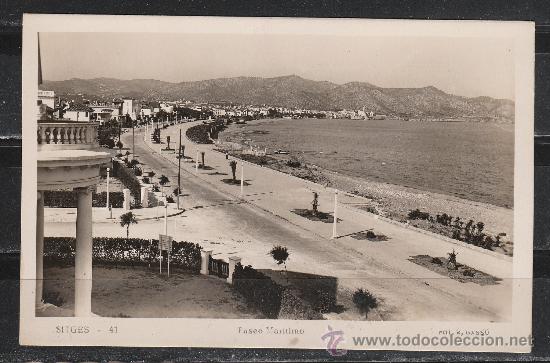 Postales: SITGES - 41  PASEO MARITIMO - Foto 1