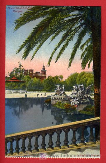 Postales: BARCELONA, PARQUE,      P39905 - Foto 1