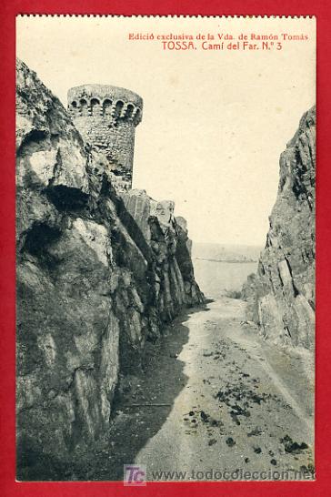 Postales: TOSSA, GERONA, CAMI DEL FAR,     P41297 - Foto 1