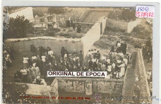 Postkarten: (PS-17972)POSTAL FOTOGRAFICA DE SAN JUST DESVERN-PROCESION DEL DIA 8 DE JUNIO DE 1918