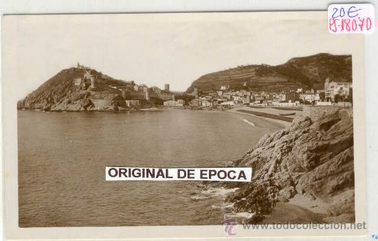 Postcards: (PS-18070)POSTAL FOTOGRAFICA DE TOSSA DE MAR-PLATJA