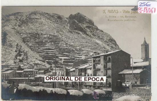 Postcards: (PS-18061)POSTAL FOTOGRAFICA DE RIBAS-VISTA PARCIAL