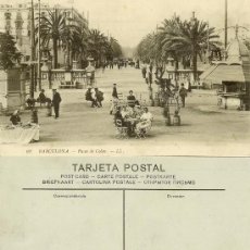 Postales: BARCELONA - PASEO DE COLON. Lote 20177282