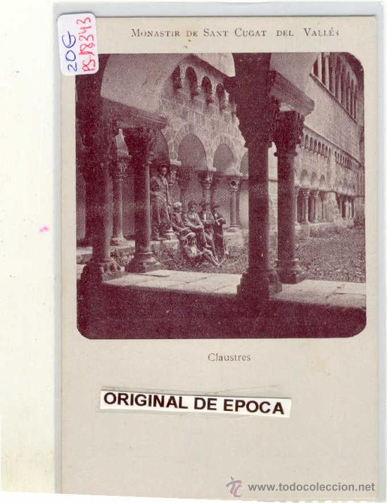 Postcards: (PS-18343)POSTAL DE SANT CUGAT DEL VALLES-MONASTIR.CLAUSTRES