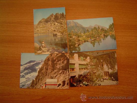 Postales: 4 POSTALES PIRINEOS CENTRALES