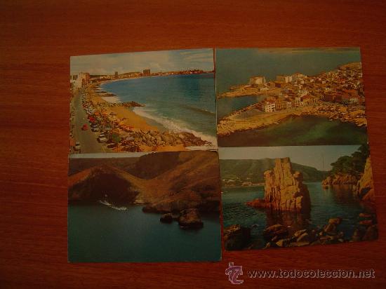Cartes Postales: 4 POSTALES COSTA BRAVA  SIN CIRCULAR