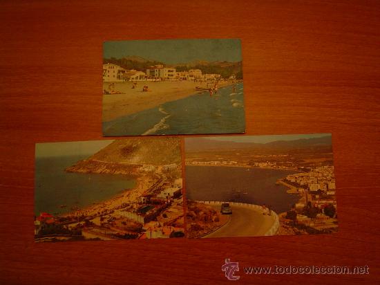 Postales: 3 POSTALES ROSAS (COSTA BRAVA) - Foto 1