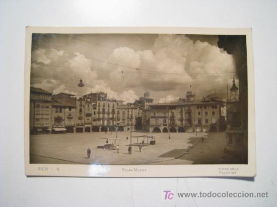 Postales: POSTAL VICH: PLAZA MAYOR (8) - Foto 1