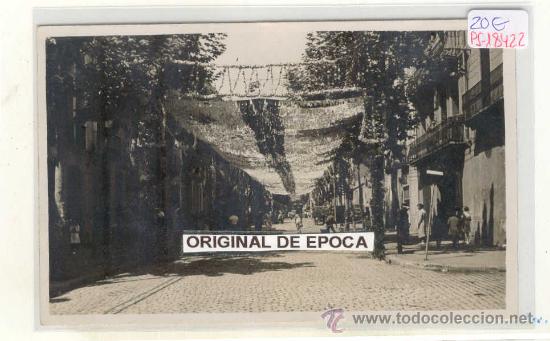 Postcards: (PS-18422)POSTAL FOTOGRAFICA DE BARCELONA-FIESTAS DE GRACIA