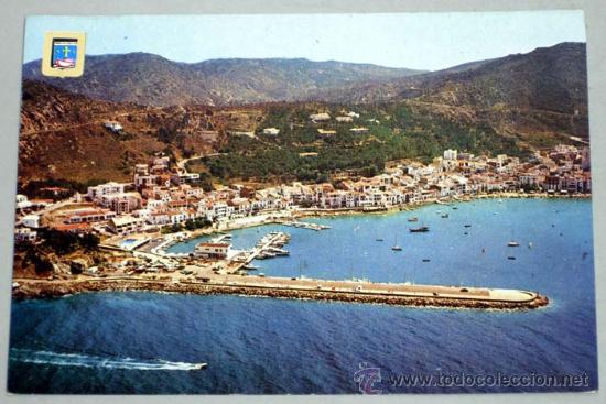 Cartoline: Postal Port de la Selva Costa Brava vista a&eacute;rea Comercial Escudo de Oro 1972
