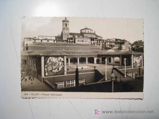Postales: POSTAL OLOT: PLAZA MERCADO (54) - Foto 1