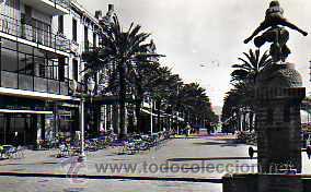 Postales: POSTAL BADALONA LA RAMBLA - Foto 1