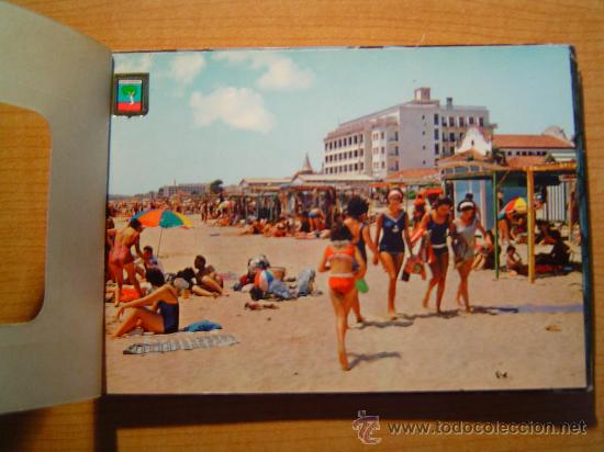 Postales: LIBRITO 10 ANTIGUAS  POSTALES COMARRUGA - Foto 2