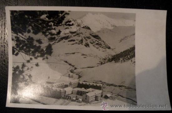 Postales: ANTIGUA FOTOGRAFIA DE ZERKOWITZ - CREO QUE ES NURIA -  TREN Y ESTACION DE SKI - ESTACION DEL CREMALL