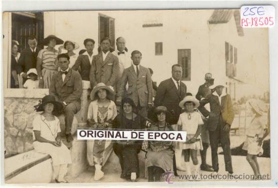 Postkarten: (PS-18505)POSTAL FOTOGRAFICA DE VILANOVA I GELTRU-FIESTAS A&Ntilde;O 1922