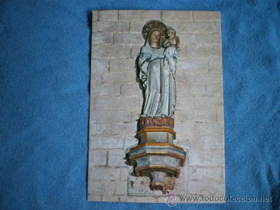 Cartes Postales: POSTAL MONESTIR DE CLARISSES SANTA MARIA DE PEDRALBES IMAGEN SIGLO XIV NO CIRCULADA