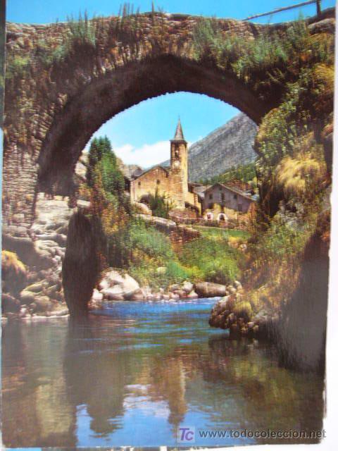 Postales: PIRINEOS DE LERIDA.  EL PALLARS.  N&ordm; 5199.  GARRABELLA.  CIRCULADA.