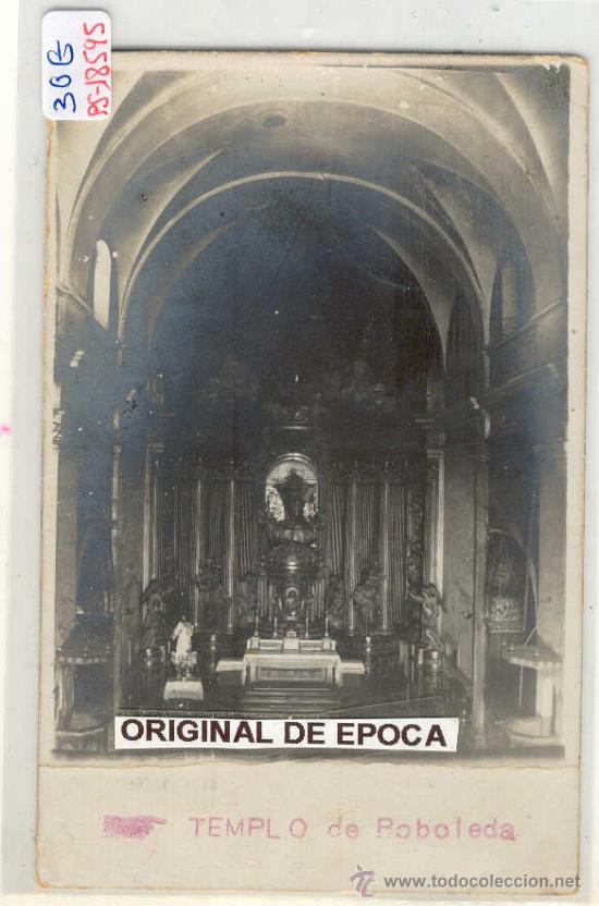 Postkarten: (PS-18595)POSTAL FOTOGRAFICA DE POBOLEDA-TEMPLO
