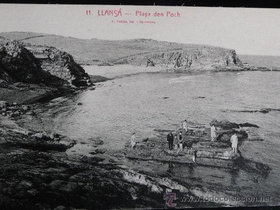 Postales: LLANSA (GIRONA) - PLAYA DEN POCH - Foto 1