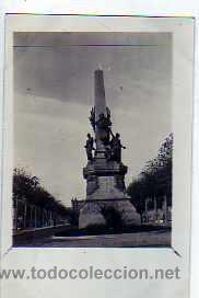 Postais: POSTAL FOTOGRAFICA MONUMENTO RIUS I TAULET 1914