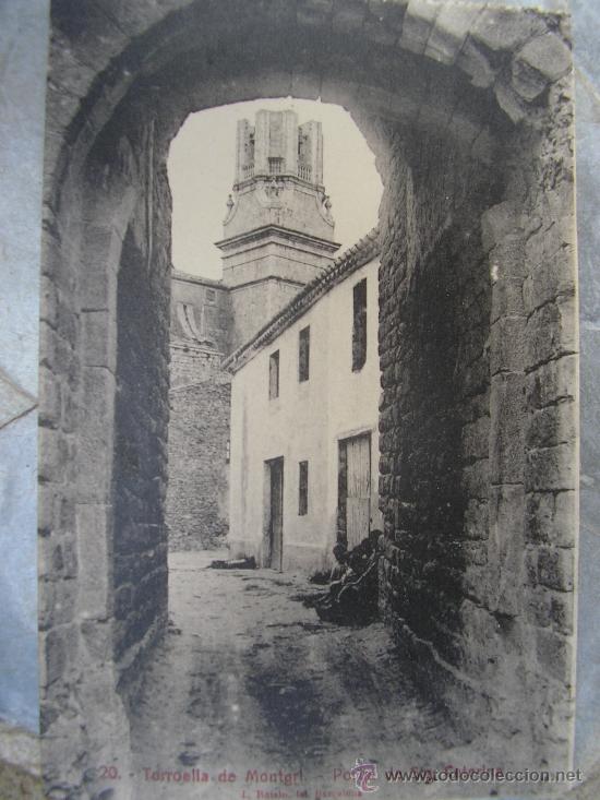 Cartoline: POSTAL TORROELLA DE MONTGRI L. ROISIN PORTAL DE SANTA CATERINA