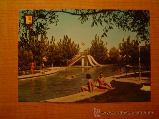 Postkarten: POSTAL BORJAS BLANCAS (LERIDA) PARQUE MUNICIPAL PISCINA FAMILIAR SIN CIRCULAR