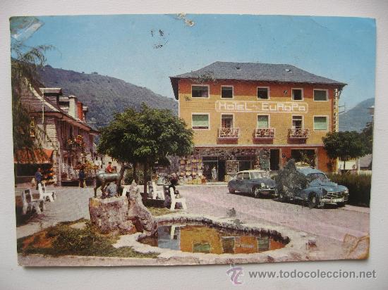 Postales: PIRINEOS CENTRALES,VALLE DE ARAN,LERIDA.LES.ESCRITA SIN CIRCULAR.