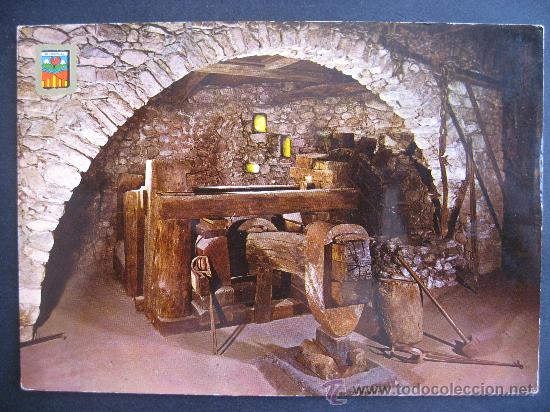 Postales: MUSEO DE RIPOLL,GERONA.MUSEO,REPRODUCCION DE UNA FRAGUA CATALANA SIGLO XVII
