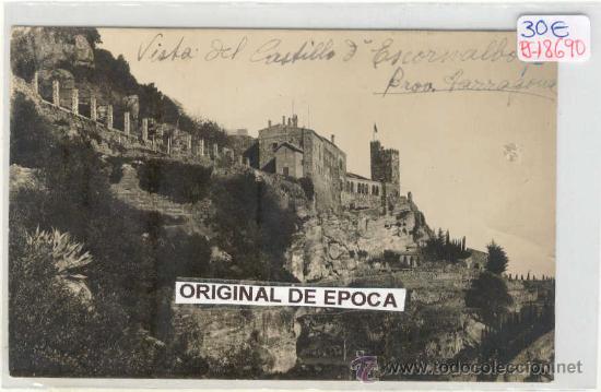 Postkarten: (PS-18690)POSTAL FOTOGRAFICA DE ESCORNALBOU(TARRAGONA)-CASTILLO