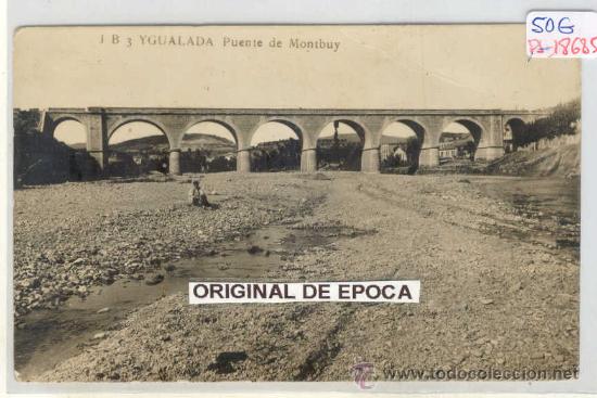 Postkarten: (PS-18685)POSTAL FOTOGRAFICA DE IGUALADA-PUENTE DE MONTBUY
