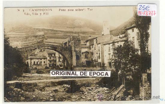 Postkarten: (PS-18737)POSTAL FOTOGRAFICA DE CAMPRODON-PONT NOU SOBRE EL TER
