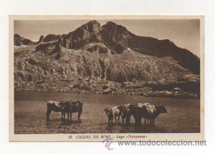 Postales: CALDAS DE BOHI. LAGO TRAVESANY.