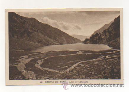 Postales: CALDAS DE BOHI. LAGO DE CAVALLERS.