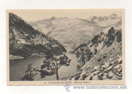 Postales: CALDAS DE BOHI. ESTANY NEGRE. - Foto 1