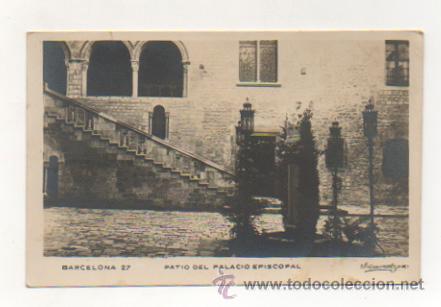 Postales: BARCELONA. PATIO DEL PALACIO EPISCOPAL. - Foto 1
