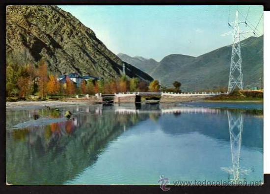Postales: EL PALLARS - LA GUINGUETA Y SU LAGO - G.Garrabella 5112 - no escrita