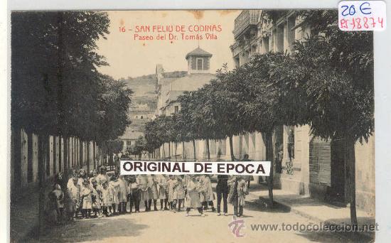 Postcards: (PS-18874)POSTAL DE SAN FELIU DE CODINAS-PASEO DEL DR.TOMAS VILA