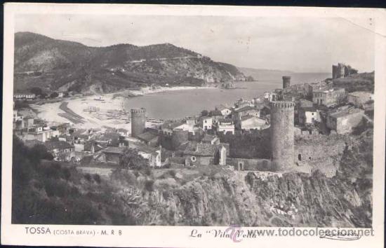 Postales: TOSSA (GERONA ).- LA VILLA VELLA - Foto 1