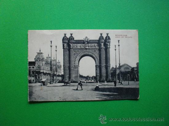 Postales: BARCELONA  ARCO DE TRIUNFO - Foto 1
